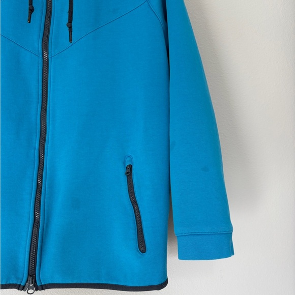 Nike Teal Full-Zip Hoodie with Pink Accents - Picture 5 of 7